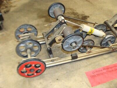 1989 YAMAHA PHAZER PZ480E DELUXE rear suspension rails skid 1989 YAMAHA PHAZER PZ480E DELUXE rear suspension rails skid