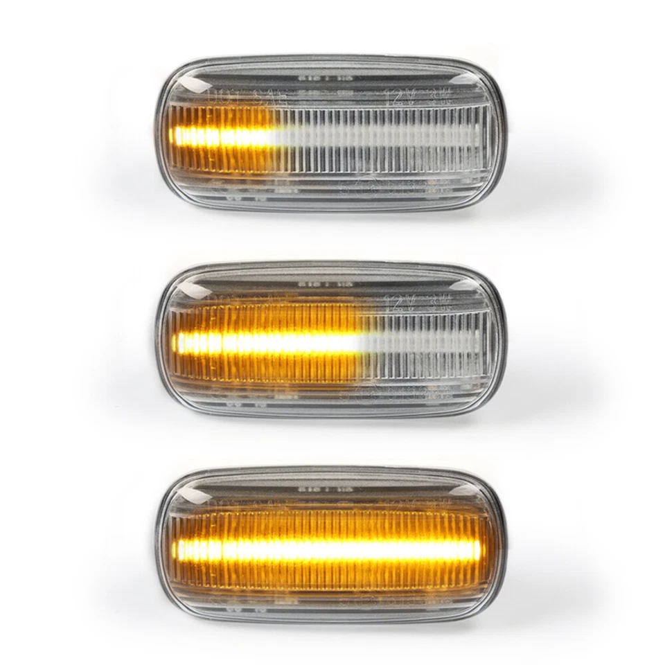 For Audi A6 A8 A2 A3 A4 TT 8N Sequential LED Side Marker Blinker Signal Light 2x Foto 2 de 4