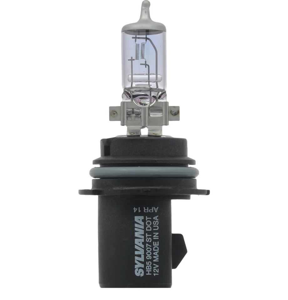 Sylvania Silverstar 9007 HB5 65/55W Two Bulbs Head Light Dual Beam Replace Lamp - Image 4 of 4