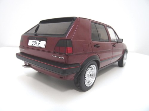 + VOLKSWAGEN VW Golf 2 GTI Modellauto von MCG in 1:18 rotmetallic 18391 - Bild 3 von 4