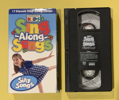 Cedarmont Kids Sing-Along-Songs Silly Songs VHS Tape Tested | eBay