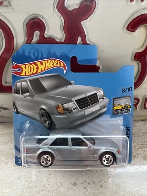 HOT WHEELS FACTORY FRESH MERCEDES-BENZ 500E SILVER - SHORT CARD - 8/10 NEU OVP
