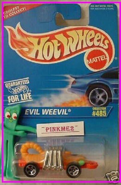 💥 1996 Hot Wheels 💥 EVIL WEEVIL 💥 #485 variant COOLEST