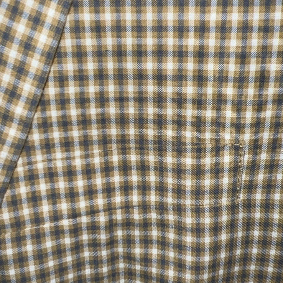 Blazer Gap Caqui Abrigo Deportivo Chaqueta Hombre Pequeño Caramelo 100% Algodón Estilo Geométrico Foto 2 de 4