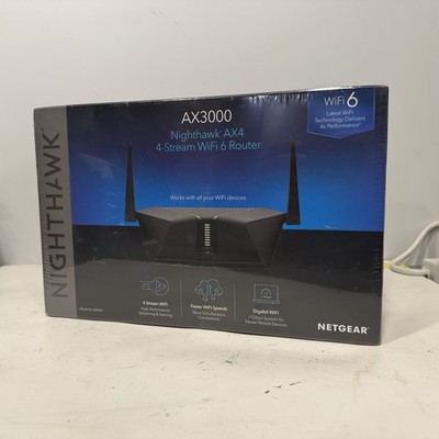 NETGEAR Nighthawk AX4 RAX35 AX3000 WiFi 6 Router New Factory Sealed