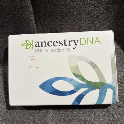 #ad AncestryDNA Home DNA Test Kit for Saliva Sample White MPN 5124 Genetic Ancestry $39.99