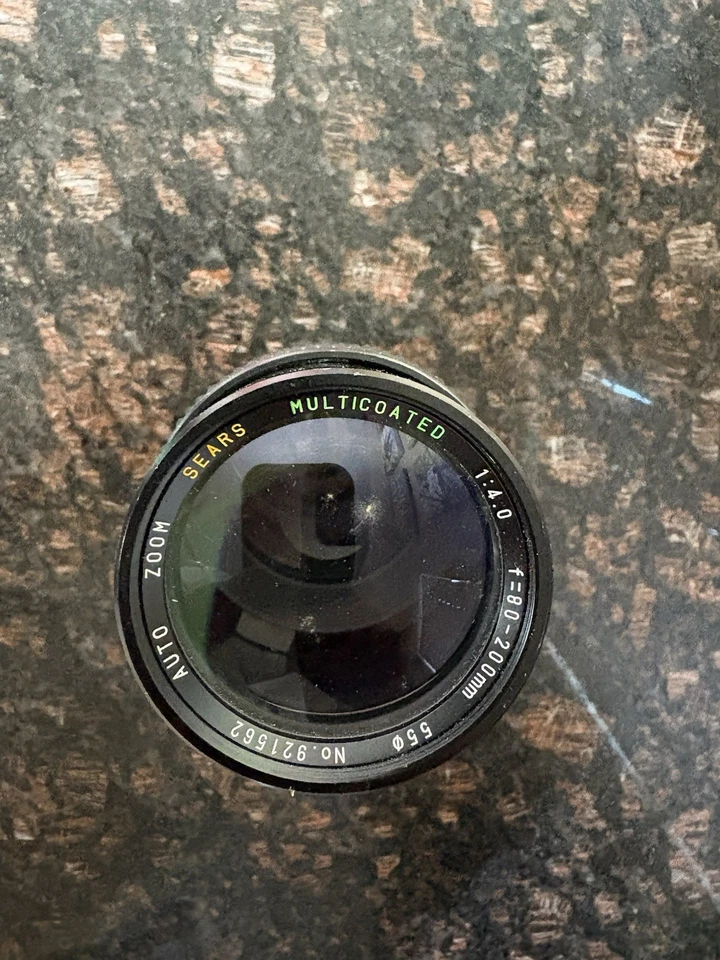 Vintage Sears Canon Mount 70:210mm f/4.0 Macro Zoom Lens Model 202 7377700 Great - Image 4 of 4