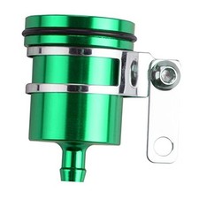 Motorcycle Brake Fluid Reservoir Aluminum Alloy Universal Motorcycle Green