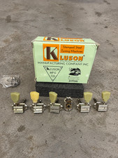 KLUSON KD-3-NPK DELUXE 3X3 NICKEL GUITAR TUNERS KEYSTONE PARTS/REPAIR