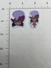 DISNEY VILLIANS licensed stickers Ursula Scar Hades Cruella Dr. Facilier queen