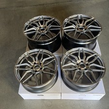 19x8.520x11 Rep Corvette Z06 Spider Style Fit C8 5x120 3848 Gun Metal Machined