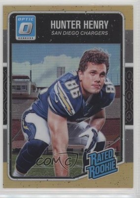 2016 Donruss Optic Rated Rookie Orange 105/199 Hunter Henry #169 gt7