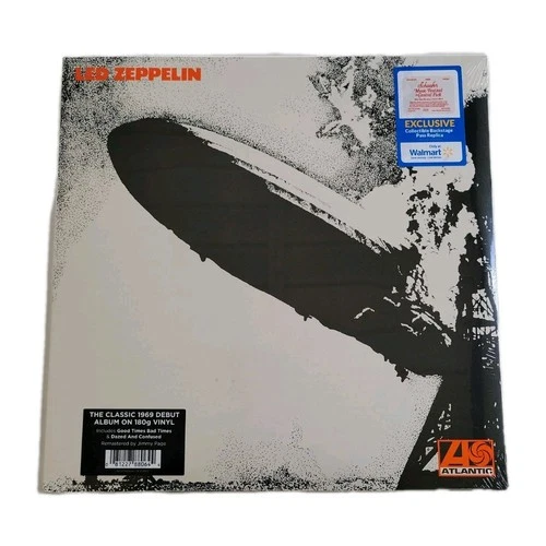 Led Zeppelin I 180g Vinyl LP Walmart Exclusive Backstage Pass Replica Sealed