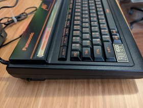 MSX 2 Panasonic FS-A1F Personal Computer Boxed - Working and upgraded