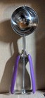 Set Of 3 Sizes Easy Trigger SCOOPS Soft Grip Ice Cream Cookie Dough Scoopers NEW — photo 3