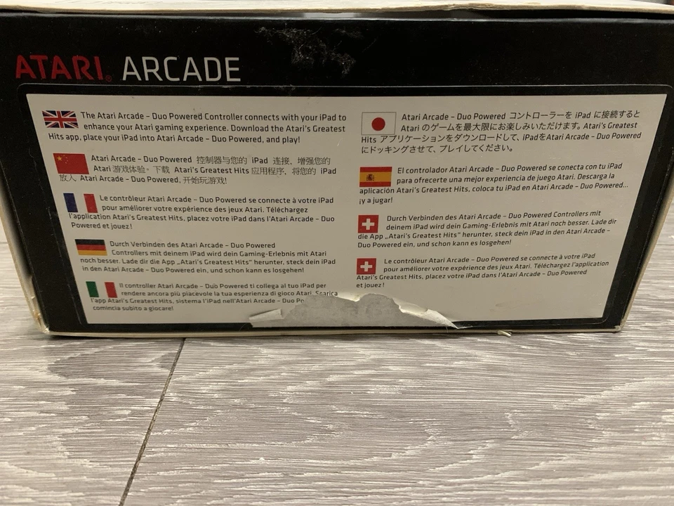 Atari Arcade Game Pad For iPad 2 & 3 - Duo Powered Joystick Controller - Image 3 of 4