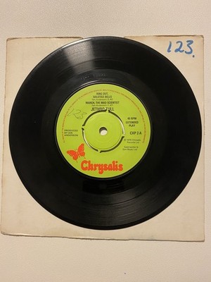 JETHRO TULL-RING OUT,SOLSTICE BELLS 7'' VINYL E.P RECORD 1976!