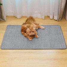 Cat Scratcher Mat,Natural 1 Pack-M 23.6 apos; apos; X 15.7" , Grey