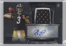2013 Bowman Sterling Auto Rookie Relics 63/200 Landry Jones #BSAR-LJ Auto 0v3