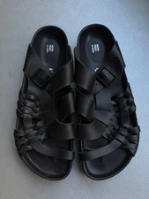 Birkenstock Tallahassee Archive Re-Issue Black Sz 10 Narrow