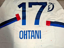 LOS ANGELES DODGERS 17 Shohei Ohtani CITY Jersey STITCHED Size XL