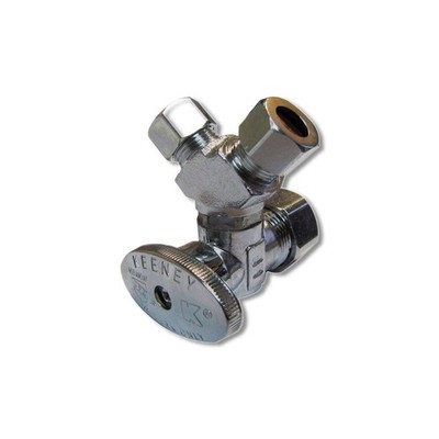 Plumb Pak 5/8 in Compression X 3/8 in Compression Brass 3-Way Valve PP2903VLF