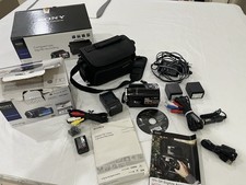 Sony Handycam HDR-XR160 HD 1080p 60fps 160GB Camcorder 42X With Cords EXCELLENT 