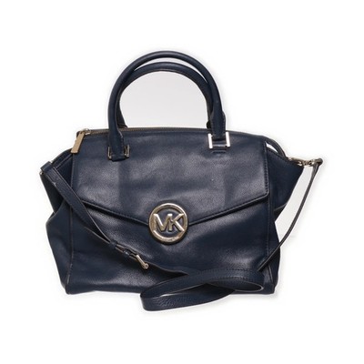 Michael Kors, Handtasche, model: hudson, Damen, Leder, Blau, 29, 14, 22 cm #tHq