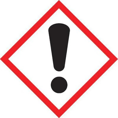 Accuform Lzh607ps5 Label, Exclamation, 1X1in, Ctdpaper, 500Roll