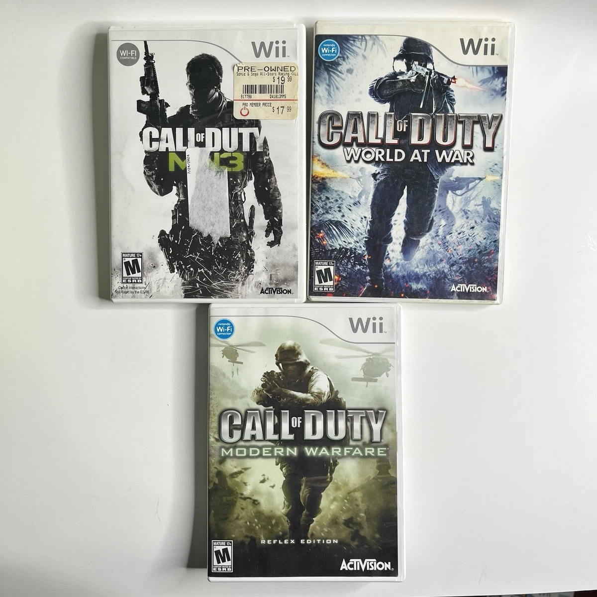Las mejores ofertas en Call of Duty Nintendo WII videojuegos | eBay