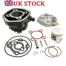 70cc BIG BORE CYLINDER KIT + HEAD FOR YAMAHA AEROX JOG APRILIA SR50 Malaguti MBK