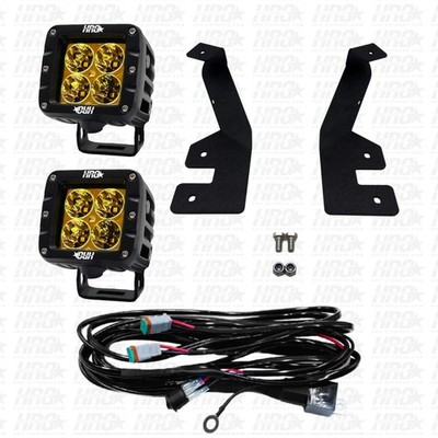 3 Inch Yellow Pod Light Kit For 2022-2026 Ford Maverick