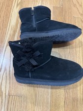 Uggs Koolaburra Black Girls Kids Size 4