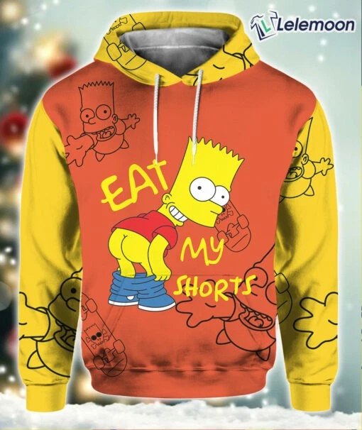 Bart Simpson Halloween 3D Hoodie