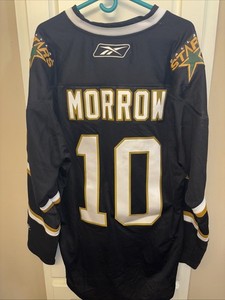 MEN’S 2XL BRENDEN MORROW REEBOK DALLAS STARS STITCHED SEWN HOCKEY JERSEY BLACK