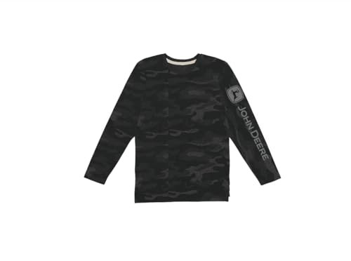 John Deere Storm Camo TM LS Tee - Medium LP82016