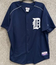 Majestic Authentic MLB Mens XL Detroit Tigers Anibal Sanchez Baseball Jersey