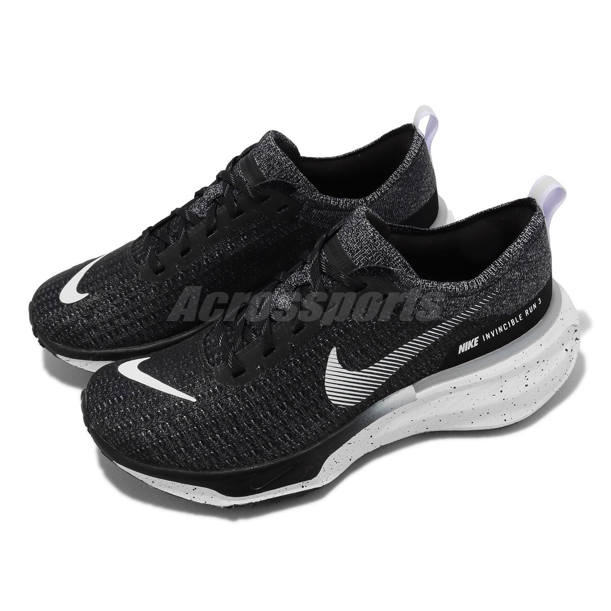 Nike ZoomX Invincible Run FK 3 Black White Men Marathon Road