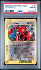 Scizor #H21 Holo Rare 2003 Pokemon Aquapolis PSA 8 on eBay