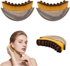 2 Pezzi Pennello per Contorno, Drainage Face Brush, Contour Massager per Relieve