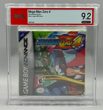 Mega Man Zero 4 Nintendo Game Boy Advance CAPCOM Sealed New PSA 9.2 A++