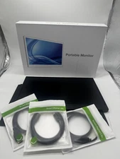 UPERFECT 15.6" 4K Monitor - 450 Nits HDR IPS FreeSync 100% AdobeRGB - Black