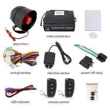 1 Set Universal Car Remote Central Kit Door Lock Keyless Entry System 24V