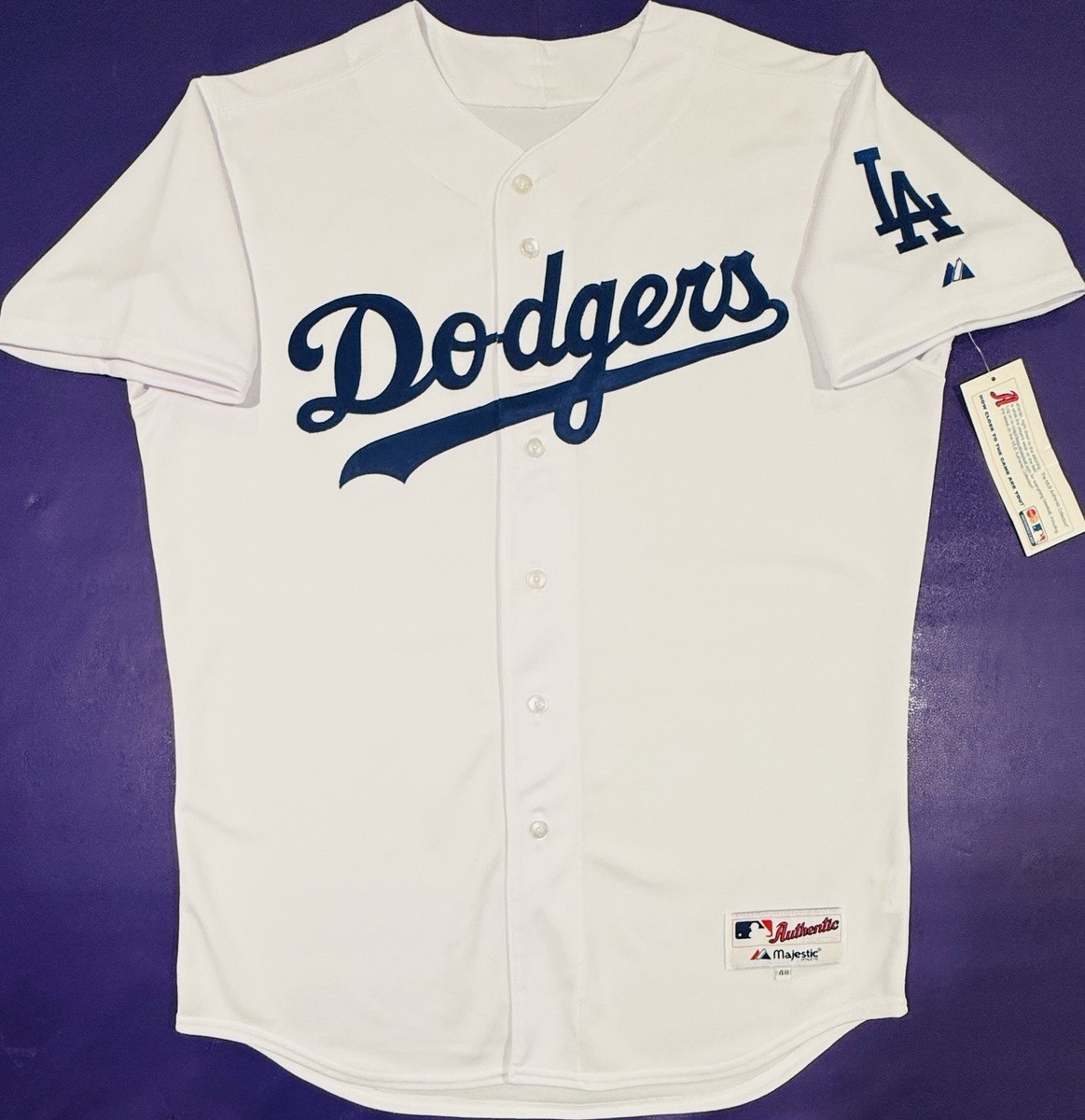 Authentic LOS ANGELES LA DODGERS Majestic On-Field Pro Cut Home