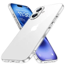 for iPhone 17 Case Clear Anti-Yellowing Shockproof Protective Slim Thin Soft 