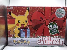 JAZWARES 2021 POKEMON HOLIDAY ADVENT CALENDAR 24 GIFTS BRAND NEW SEALED BOX