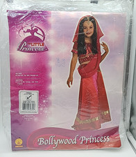 Girl's Bollywood Princess 4-Piece Costume - Size SM 4-6