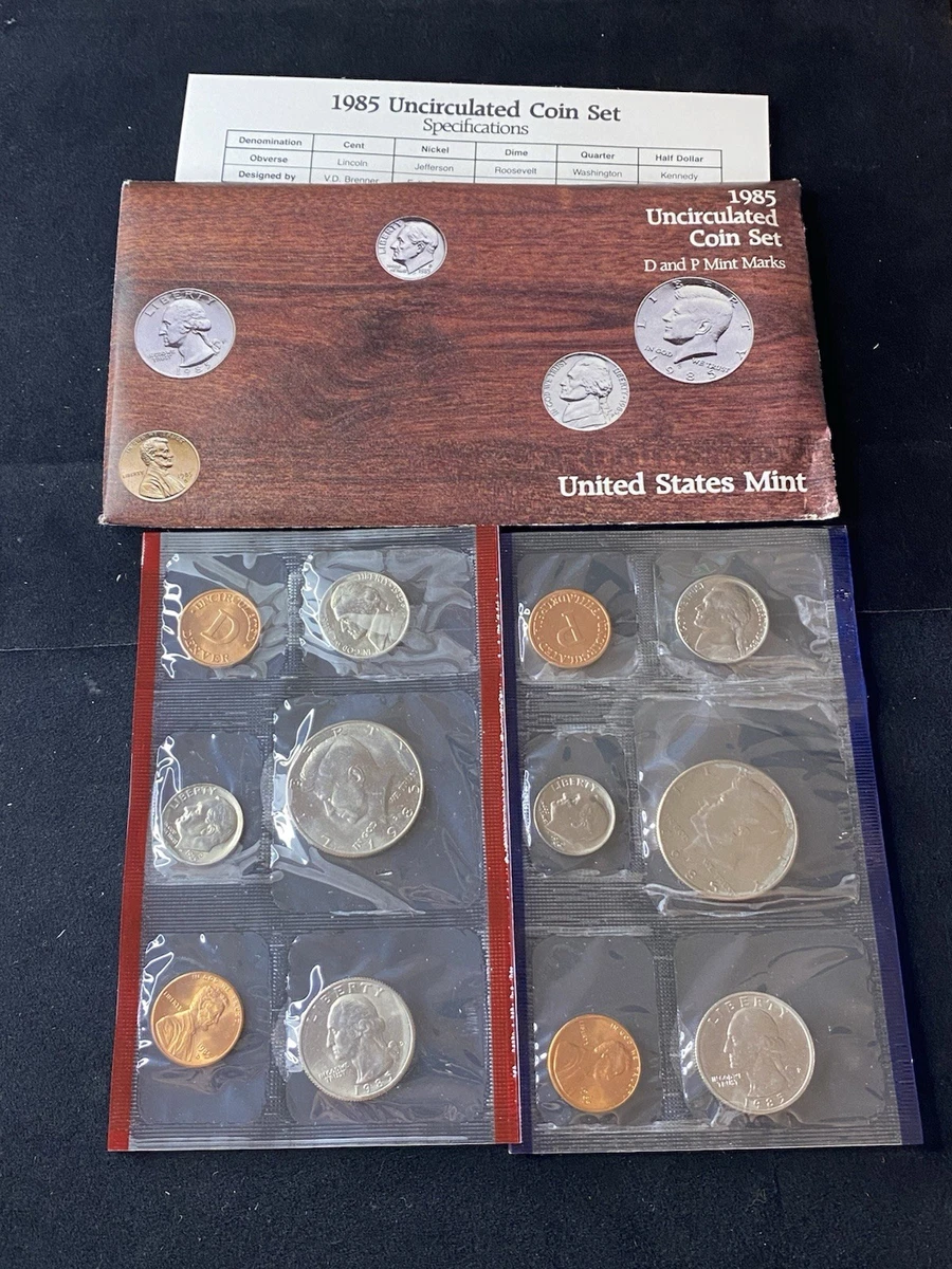 Uncirculated 1985 US Coin Mint Sets for sale | eBay