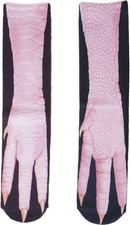 NDLBS Funny Christmas Gifts Novelty 3D Animal Paw Socks One Size, A-chicken