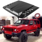 For Jeep Cherokee XJ KJ KL Carbon Flow Air Intake Hood Scoop Vent Bonnet Cover